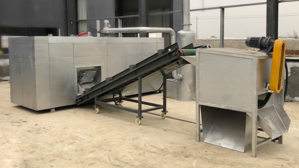 病死動物屍體高溫降（jiàng）解設備